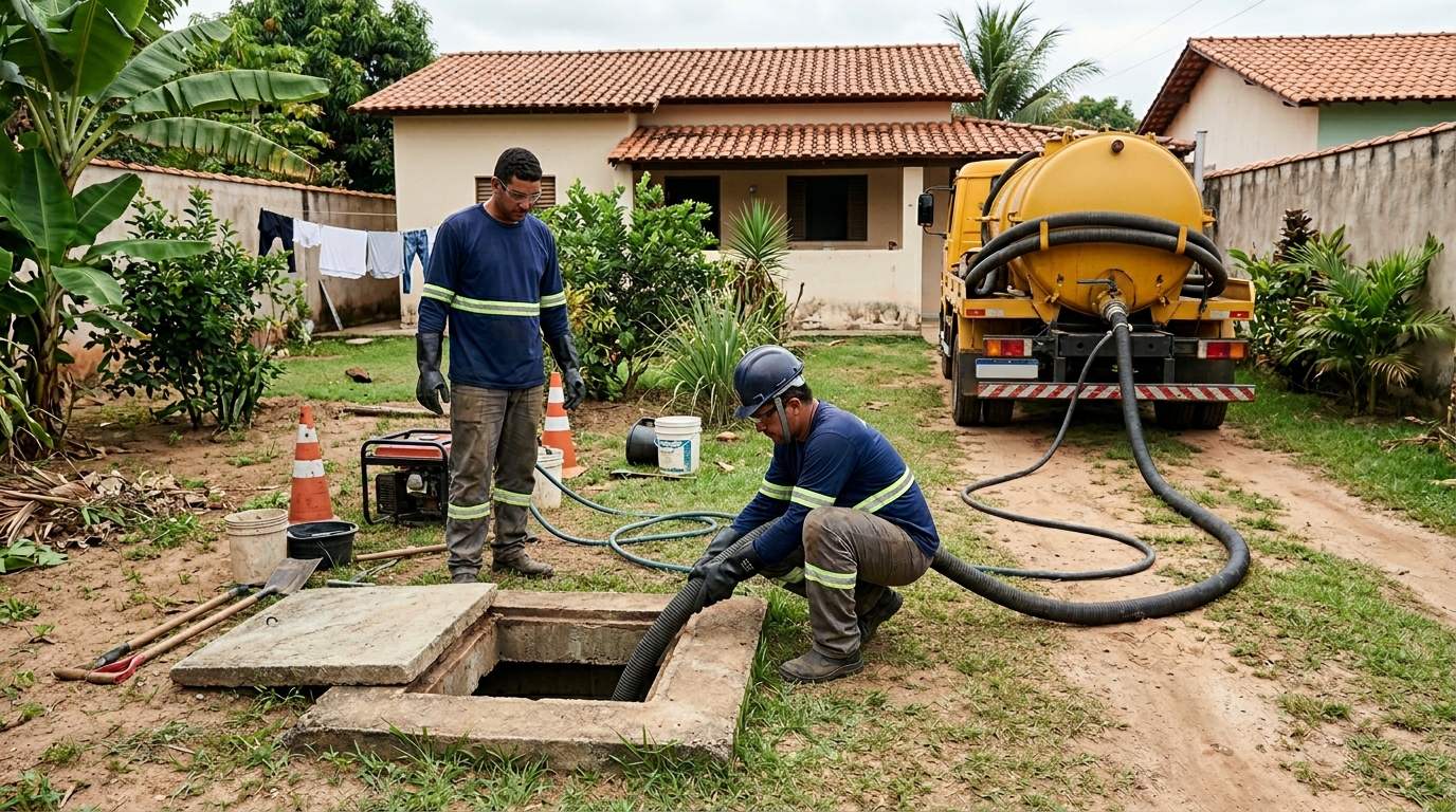 Limpeza de Fossa em Aracaju‑SE